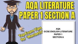 AQA English Literature Paper 1 Section A with Macbeth Example [upl. by Yniar]