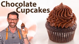 Easy Chocolate Cupcakes Recipe [upl. by Prinz]