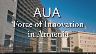 AUA Force of Innovation in Armenia [upl. by Elder299]