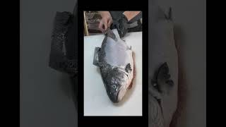 Amazing fish cutting  village daily life fshing tool girl fishing bass fishing videos [upl. by Nickles]