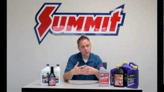 Synthetic Oil vs Conventional Oil  Summit Racing Quick Flicks [upl. by Aihsenrad]