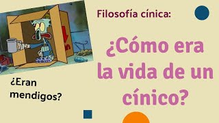 Cinismo ¿cómo era la vida de Diógenes y los demás cínicos  Explicación de la filosofía cínica [upl. by Nairret]