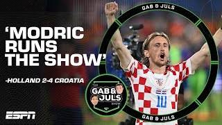 Modric RUNS the show Croatia beat Holland and qualify to the Nations League final  ESPN FC [upl. by Sibbie494]