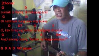 Nena by Banyuhay Ni Heber Bartolome cover dennis laguio with Lyrics and Chords [upl. by Ziwot613]