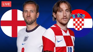 ENGLAND vs CROATIA  LIVE STREAMING  EURO 2020  Football Match [upl. by Yttap]