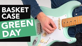 Green Day  Basket Case Guitar Lesson how to play Song Tutorial [upl. by Ycrep]