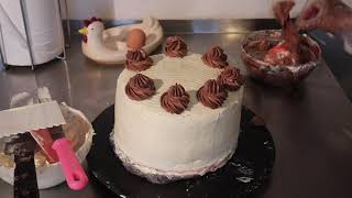 How to bake a classic genoise chocolate birthday cake [upl. by Enihpesoj539]