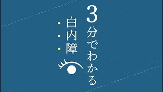 「３分でわかる白内障」よくわかる白内障15 [upl. by Balbinder593]