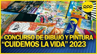 ONG LUZ AMBAR concurso de dibujo y pintura “cuidemos la vida” 2023 [upl. by Idalla887]