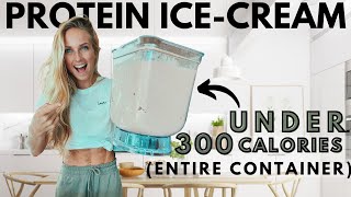 Low Calorie Chocolate Peanut Butter Protein Icecream recipe in 5 min Delicious and easy Anabolic [upl. by Ellierim]