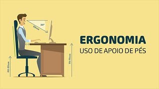 ERGONOMIA  Uso de apoio de pés [upl. by Nicholas]