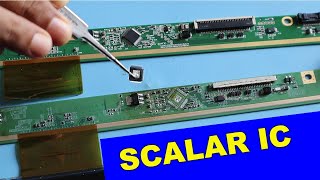 Fix LCD Screen by Replacing Scalar IC [upl. by Esmerelda533]