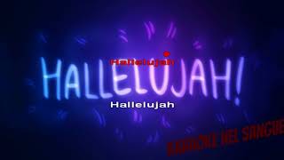 Hallelujah Italian Version Karaoke 2 [upl. by Rehc351]