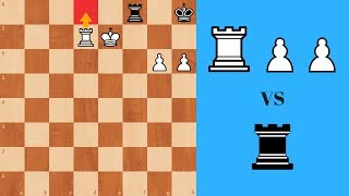 Rook and 2 Connected Pawns vs Rook  Rook Endgame Fundamentals [upl. by Sreip518]