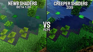 NEWB Shaders x CSPE Shaders  Minecraft PE Best [upl. by Caneghem]