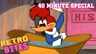 Dines Out  Woody Woodpecker Classic  Full Episode  Retro Bites [upl. by Atsirak]