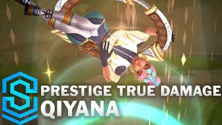 Prestige True Damage Qiyana Skin Spotlight  League of Legends [upl. by Florio]