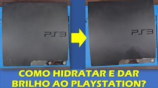 COMO DAR BRILHO PARA A CARCAÇA DO PLAYSTATION PS2 PS3 PS4  MUITO FÁCIL [upl. by Kingsbury325]