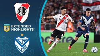 River Plate vs Vélez Sarsfield Extended Highlights  Argentina LPF  CBS Sports Golazo [upl. by Riay]