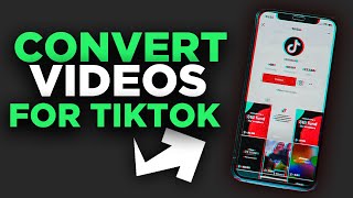 How to Convert Videos for TikTok Super Easy [upl. by Etat426]