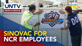 60 ng Sinovac COVID19 vaccine na binili ng FFCCCI ilalaan sa NCR employees [upl. by Iridissa431]