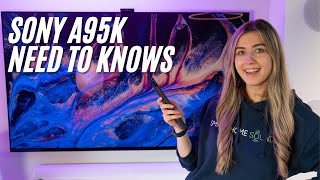 Sony A95K 5 Things To Know Before You Buy [upl. by Thor882]