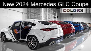 2024 MercedesBenz GLC Coupe  New Colors of Interior amp Exterior for C254 Model [upl. by Kuo]