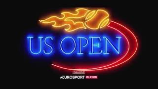 US OPEN  Live amp Exclusive on Eurosport  Eurosport [upl. by Napier418]