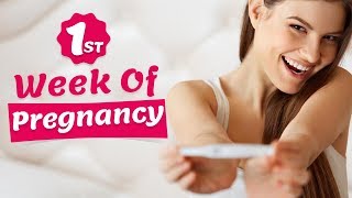 1st week pregnancy symptoms before missed period [upl. by Ytsenoh]