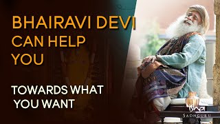 Bhairavi Can Help You Towards Your Goal  Sadhguru  Isha Foundation  Yoga  Spirituality [upl. by Jemima858]