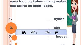 PPT MGA SALITANG MAY KLASTER Filipino Grade 3 [upl. by Netsreik629]