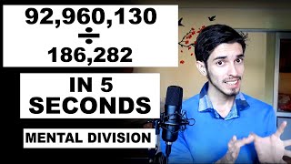 How to Calculate Faster than a Calculator  5 Mental division by mathOgenius [upl. by Marron]