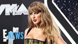 Taylor Swift STUNS on the VMAs Red Carpet in a Sultry and Strappy Ensemble  2024 MTV VMAs  E News [upl. by Resee391]