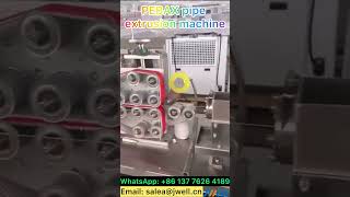 PEBAX pipe extrusion machine 20086 137 7626 4189 extruder coextrusion tpu pebax extrusion [upl. by Wester330]