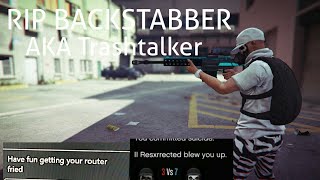 RIP BACKSTABBER  II RESXRRECTED GTA ONLINE [upl. by Kerat]