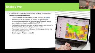 Webinar Ventajas de realizar surveys WiFi con Ekahau Sidekick [upl. by Halyahs]