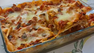 LASAGNE DI VERDURE  DELIZIOSE E LEGGERE  RICETTA SEMPLICE E VELOCE  Lasagna vegetariana [upl. by Aicirtac]