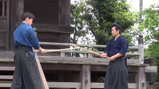 Tenshin Shoden Katori Shinto Ryu kata [upl. by Flory]