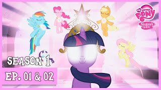 S1  Ep 01 amp 02  Friendship Is Magic  My Little Pony Friendship Is Magic HD [upl. by Lleddaw178]