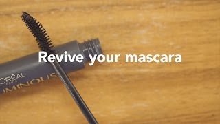 How to revive your driedout mascara in seconds [upl. by Pearlman]