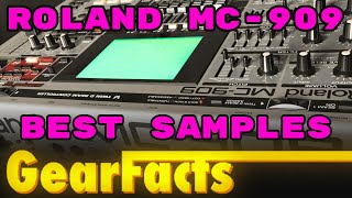 Roland MC 909 All the best samples DAW recorded [upl. by Zuckerman]