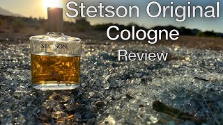 Stetson Original Cologne Splash Review  A Classic Masculine Fragrance [upl. by Ehtyaf767]