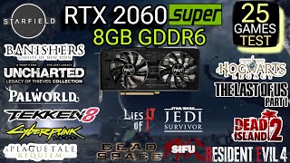 RTX 2060 Super In Early 2024  Test In 25 Best Games  1440P  1080P [upl. by Sirahc503]