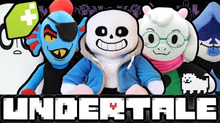 UNDERTALEDELTARUNE FANGAMER PLUSH MERCHANDISE UNBOXING [upl. by Jacobine]