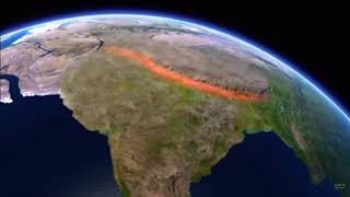 Formation of Himalayas  Explained [upl. by Gomer]