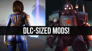 Fallout 4s Largest Mods  5 DLC Sized Mods to Overhaul Your Game [upl. by Antin]