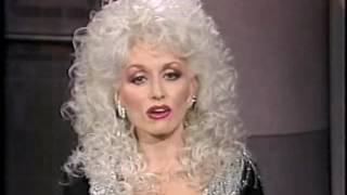 Dolly Parton on Letterman April 1 1987 [upl. by Atenek]