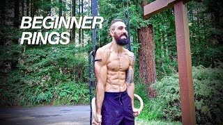 Rings Workout Beginner Level for Building Strength and Mass [upl. by Chessa830]