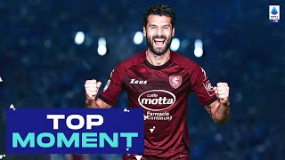 Candreva’s cheeky chip  Top Moment  LazioSalernitana  Serie A 202223 [upl. by Aloise55]