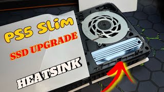 PS5 Slim SSD and Heatsink Upgrade [upl. by Nnitsuj]